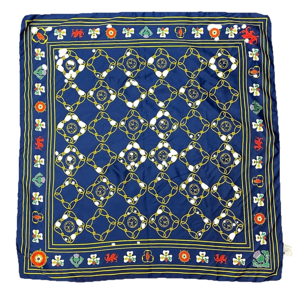 Toye Kenning & Spencer Cornelia James Scarf Scotland Celtic Knots Dragon